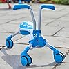 Scramblebug 4-Wheel Balance Bike Trike For 1-3 Year Old Kids, Fold and Go, Tide, Foot-to-Floor Ride-On That Develops Your Toddler’s Balance and Motor Skills, 360 Wheels for No Surface Scratches #4