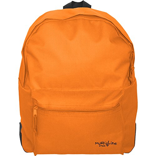 Grafoplás 37500852 ��Mochila escolar niño y niña Multiline color naranja