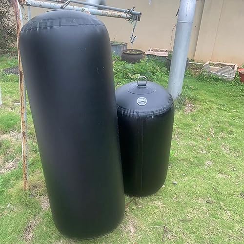 Luoweikadeng Heavy Duty Inflatable Fender for Boat- Marine Grade UV Resistant PVC Bumpers for Docking & Hull Protection (12"×43") - image 7