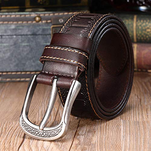 Ceinture rétro pour hommes en cuir idéal pour un style quatre saisons