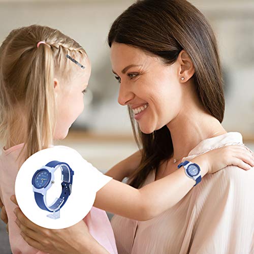 VILLCASE Relógio Luminoso Infantil à Prova D 'Água para Criança Relógio de Quartzo Meninos Meninas