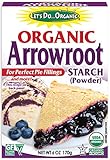 Let's Do Organic Organic Arrowroot Starch Powder, 6 Ounce (Pack of 6)