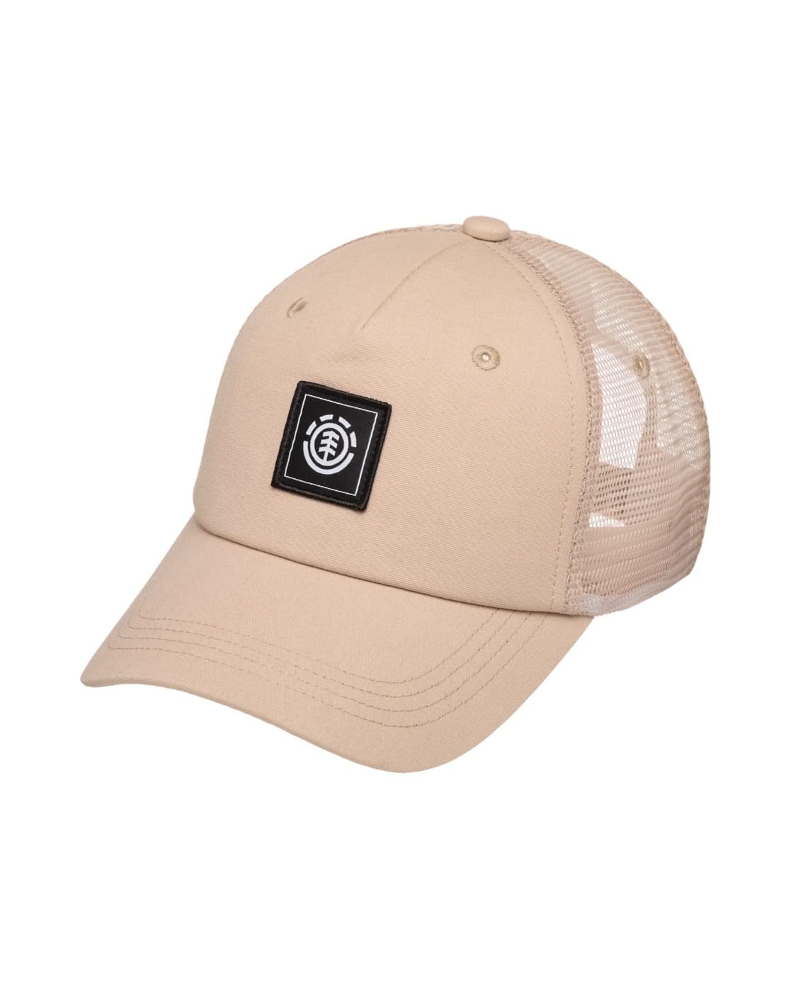 Element Icon Mesh - Peak Trucker Cap - Unisex - Beige.