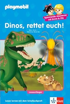 Hardcover PLAYMOBIL Dinos, rettet euch! [German] Book