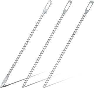 3pcs Quick & Easy Drawstring Threader Tool, 3 Heads Rope Threading Puller Needle Metal String Cord Replacement Sewing Retriever Threader for Hoodies, Skirts, Sportswear, Jackets, Trousers