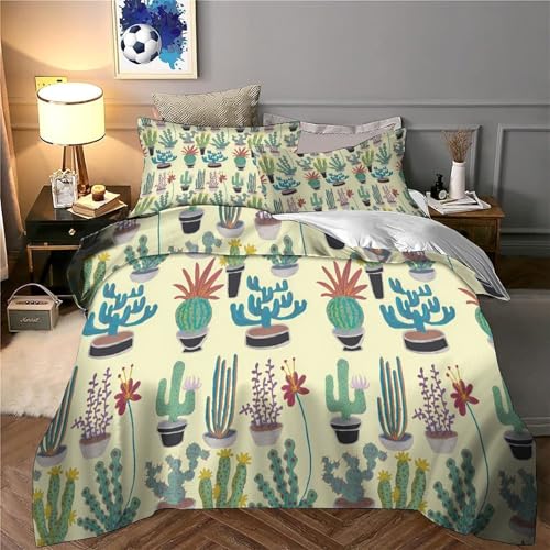 Parure de lit microfibre 3D respirante motif vintage - 6
