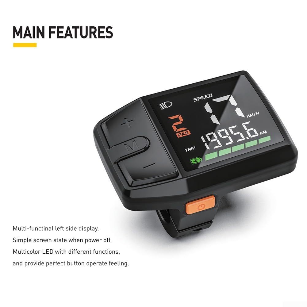 E-bike Display Electric Bike Compatible with BAFANG BBS01 BBS02 BBS-HD