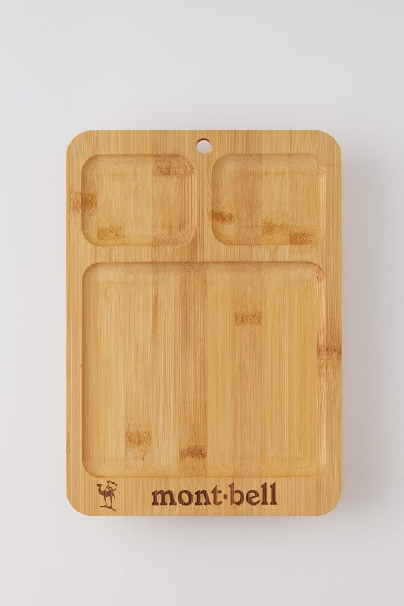 サライ 2023年3月号(雑誌)【付録】『モンベル』竹製ワンプレート皿」