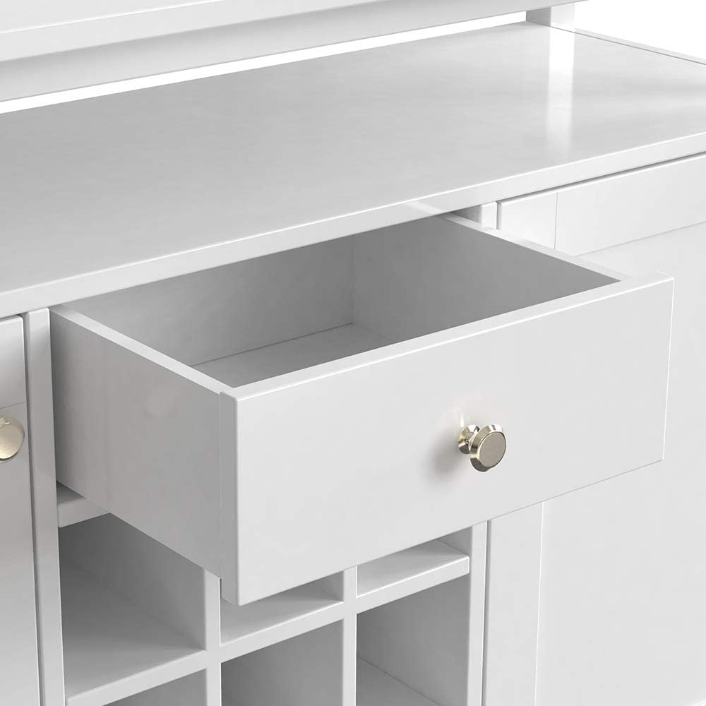 Buy Large Storage Sideboard with Wine Rack, Kitchen Wine