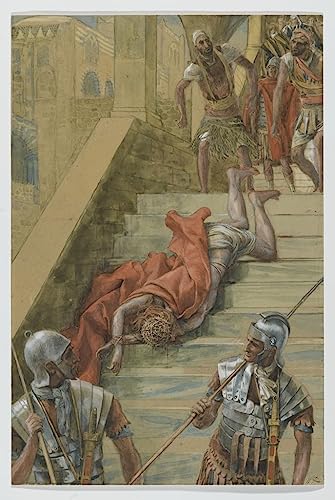 Tableau le Saint Escalier 60x90cm | Impression d'art mural vintage pour décoration chambre