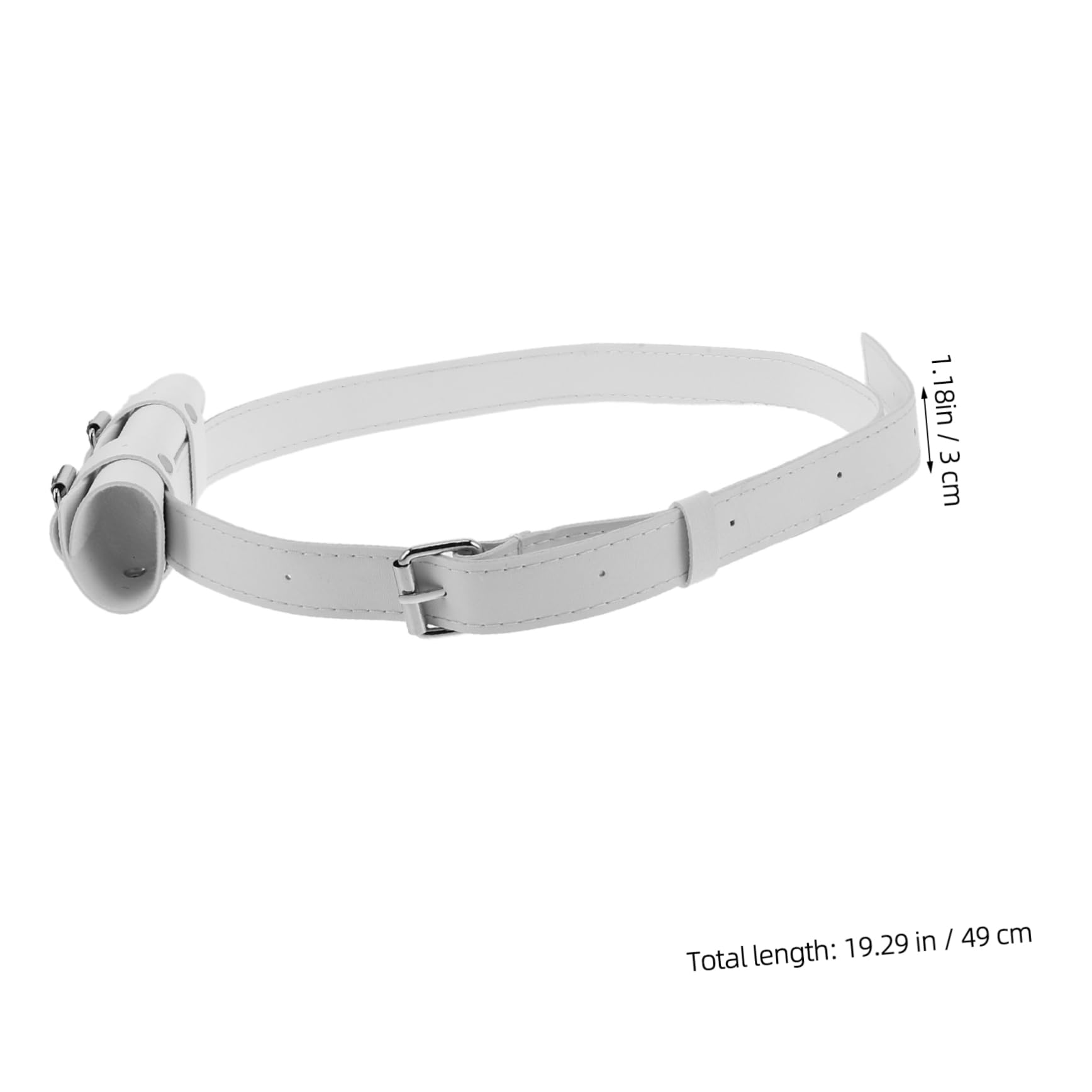 PRETYZOOM Single Sword Holder Belt Pu Leather Sword Belt Lanyard Fashionable and Comfortable