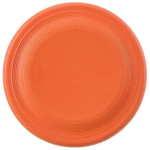 XIGOU Dog Flying Disc - Durable Rubber Flying Disc Dog Toy - 9.25" Indestructible Rubber Dog Flying Discs Flyer Dog Toys - Puncture Resistant & Bite Resistant Extremely - for Medium Large Dogs Cover