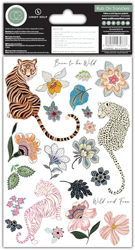 Craft Consortium Rub-On Transfers 2/Pkg-Enchanted Jungle - Image 2