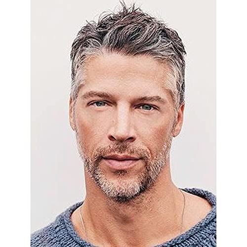 Men's 0.06mm PU 30% Grey Toupee