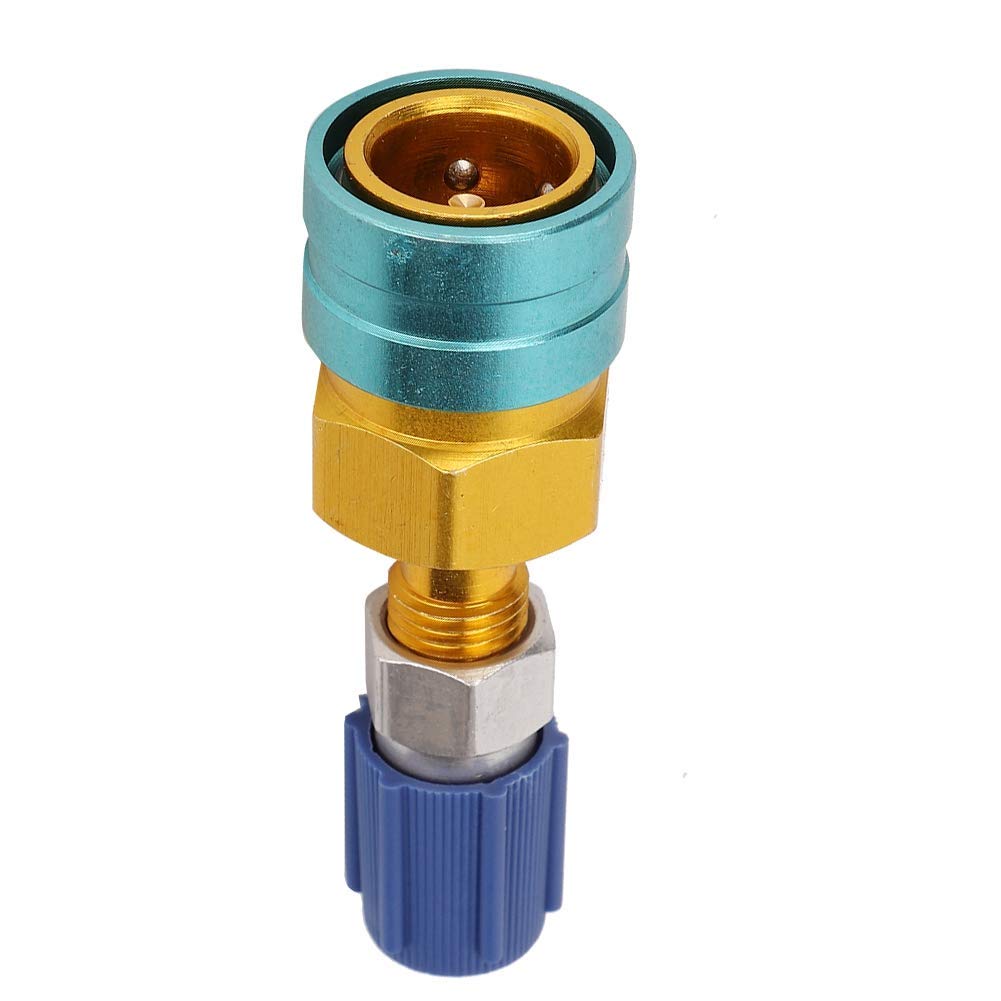 Złącze klimatyzacji, R1234YF do R134A adapter szybkozłączka dolnego złącza klimatyzacji samochodowej