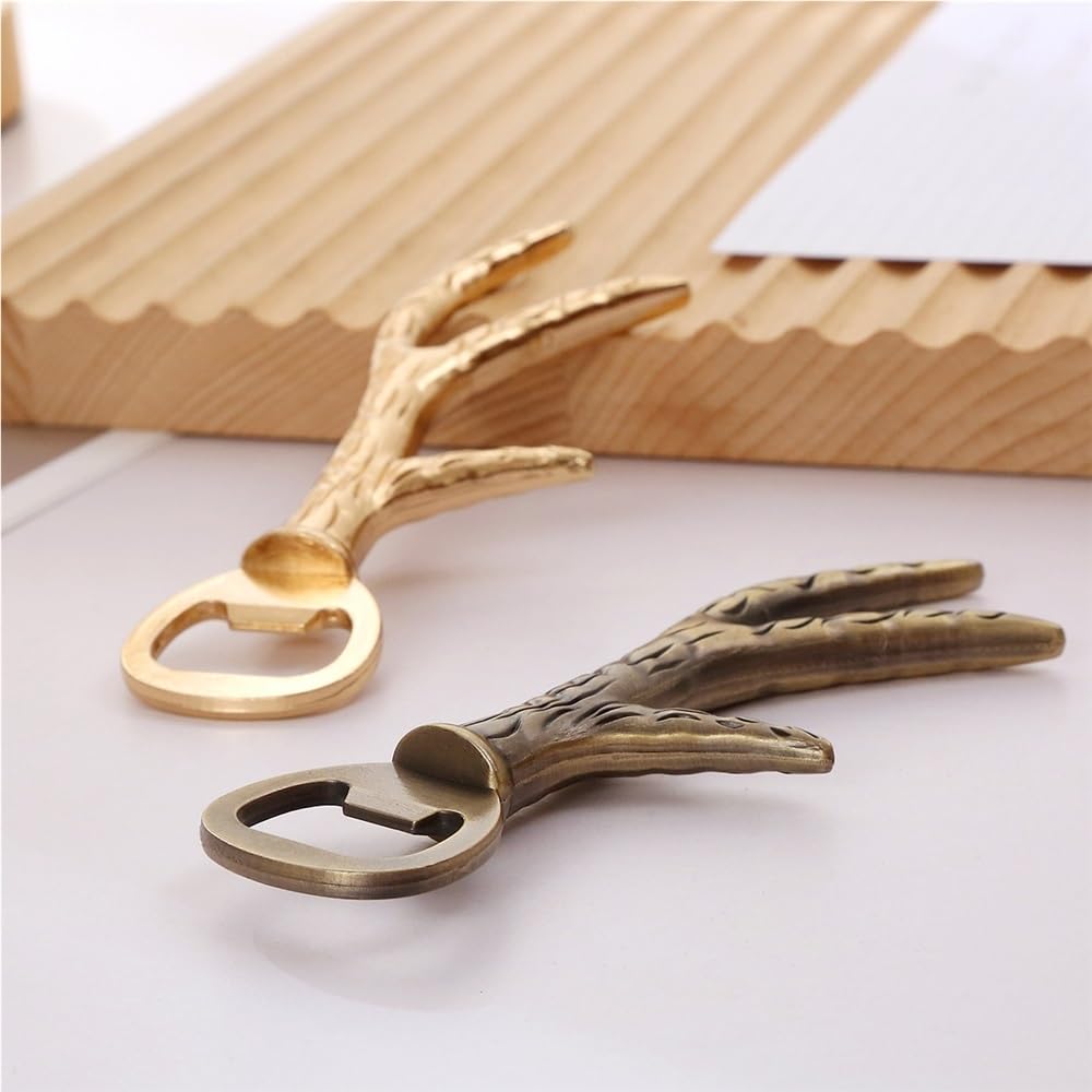 Abridor de Navidad Creativo Estilo Europeo for el hogar con Metal(Bright Gold)