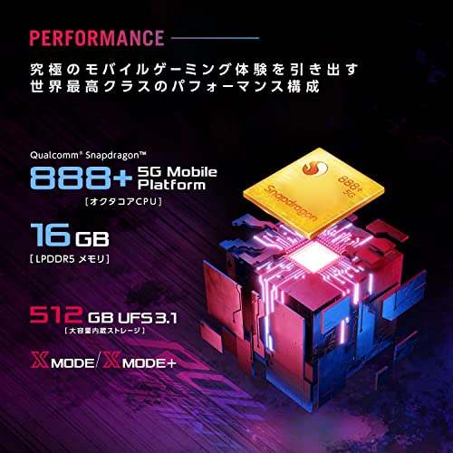 ASUS ROG Phone 5s ZS676KS-BK512R16/A の商品画像 3