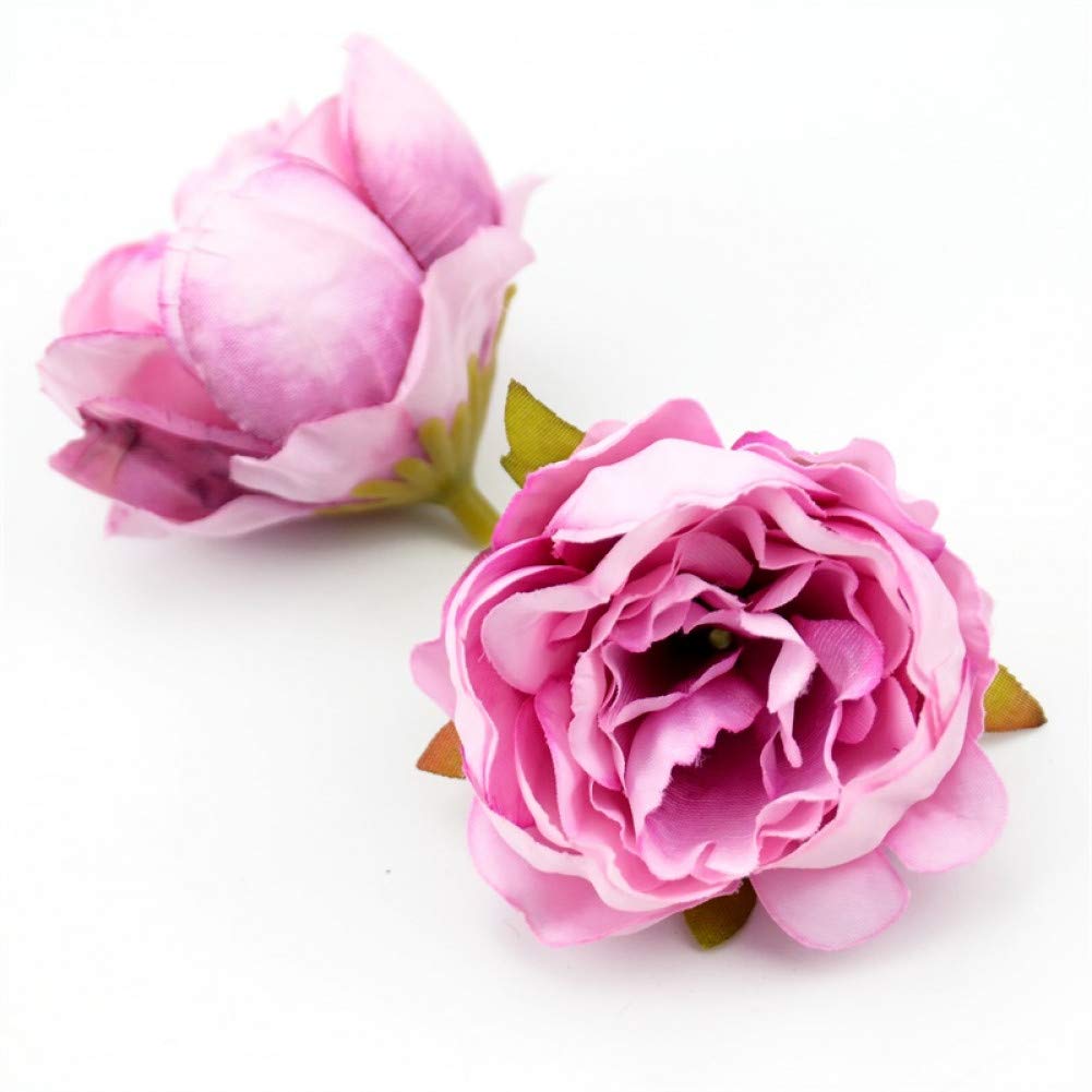 Pivoine artificielle en soie haut de gamme pour décoration mariage chic x100