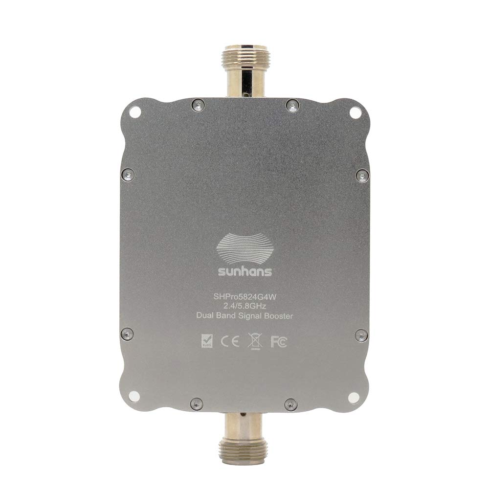 4000mW 36dBm 2.4 & 5.8G IEEE 802.11/a/n/b/g Dual Band UAV WiFi Amplificateur de Signal sans Fil pour Maison, Bureau, UAV, caméras IP, équipement RC