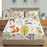 【360 ° Profond Poche Profonde Drap Housse】 :La taille globale du drap housse est de 80x160x30 cm, bonnet élastiqué intégral adapté à tout matelas de 5 à 30 cm d’épaisseur, pour un ajustement parfait et un maintien optimal des draps housses, quel que soit votre mouvement nocturne.