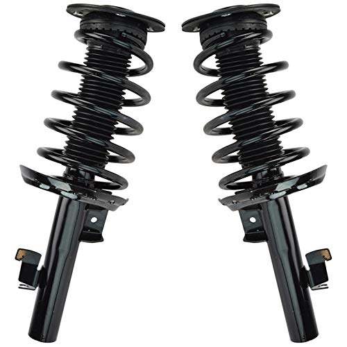Image of TRQ Front Driver and Passenger Side Strut and Spring Assembly Set Loaded