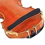 PREMIUM CONFORT Y RENDIMIENTO: De ensayo para el considerando, apoyan sus hombros sin sacrificar la calidad del sonido, el resto del hombro del violín está diseñado para relajar el cuello y los hombros.