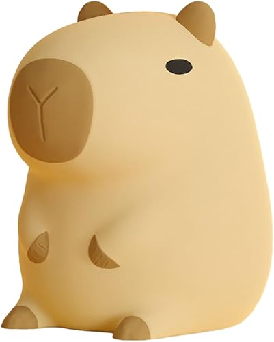 Miniatura 1 de Pimigiob Capybara - Lámpara de noche con forma de capibara para dormitorio, habitación de los niños, mesita de noche, mesita de noche, guardería