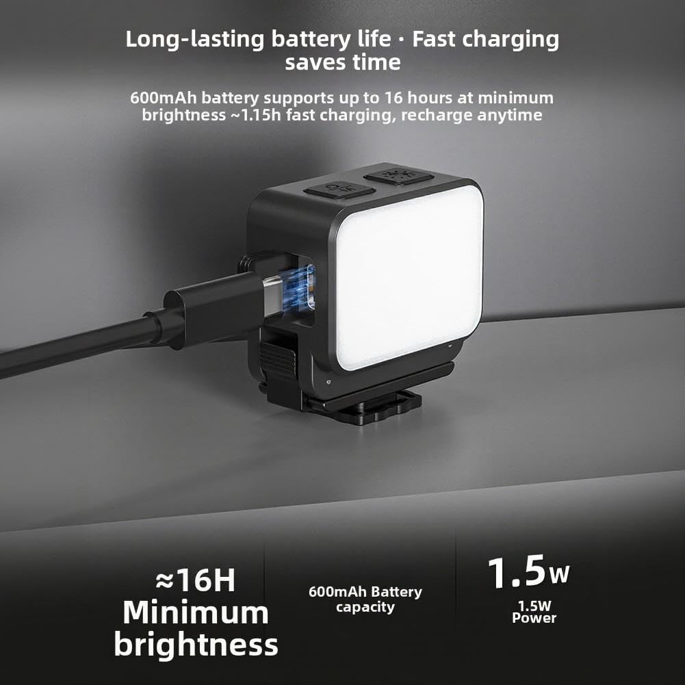 Magnetisches Fülllicht mit Halterung für DJI für osmo Pocket(2 Sets)