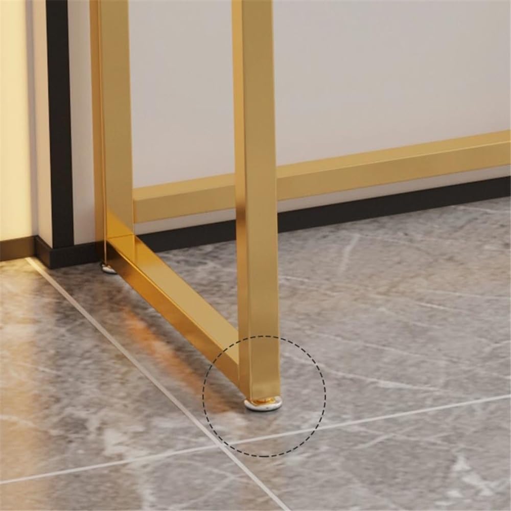 Genérico Consola Estrecha para recibidor y Entrada: Elegante Estante de Almacenamiento para Salones pequeños, decoración Moderna para el hogar, solución de mobiliario Que Ahorra Espacio.