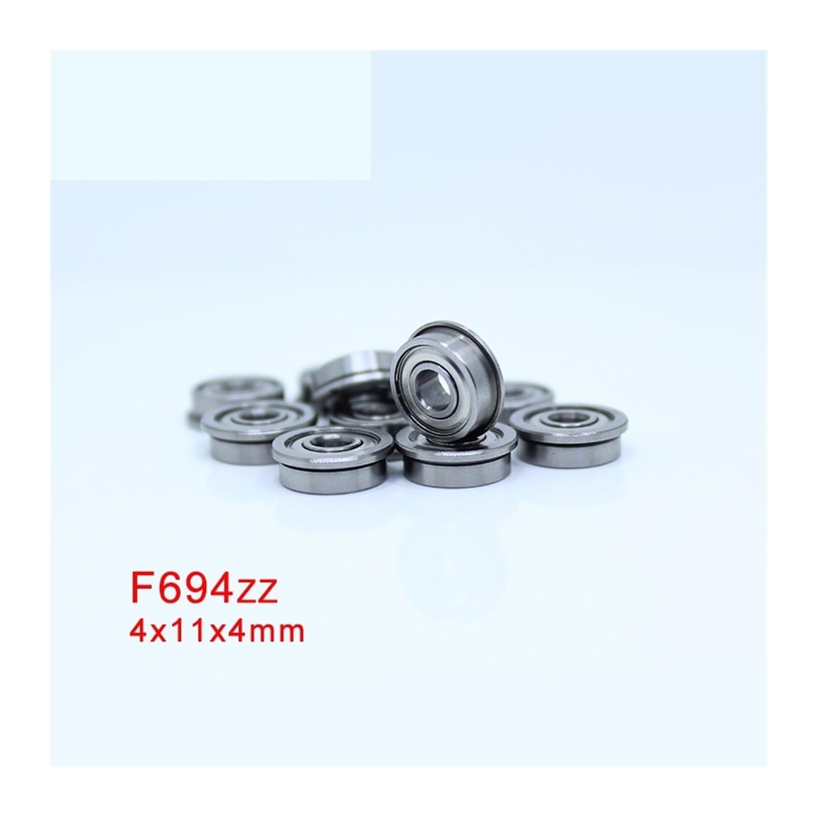 Abgedichtete Lager, F693zz F694zz Lager F695zz F696zz F698zz ABEC-1 10 Stück doppelt geschirmte Zoll-Kugellager (F695ZZ-A1-10 Stück) | F696ZZ-A1-10PCS