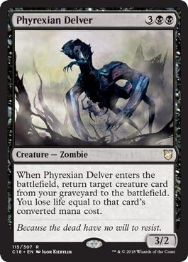 Magic: The Gathering - Phyrexian Delver - Commander 2018
