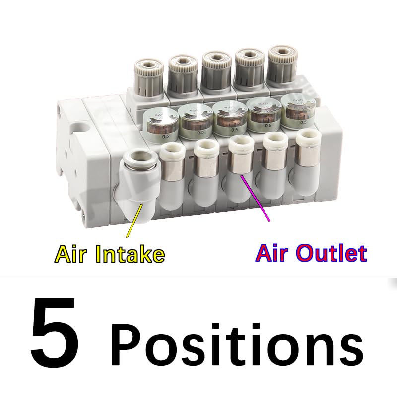 Vanne de régulation de pression ARM5AA2 pour stabiliser l'air pneumatique 5 positions - 2