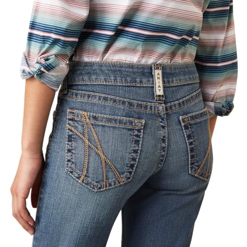 ARIAT Girls' R.e.a.l. Hallie Flare Jean4