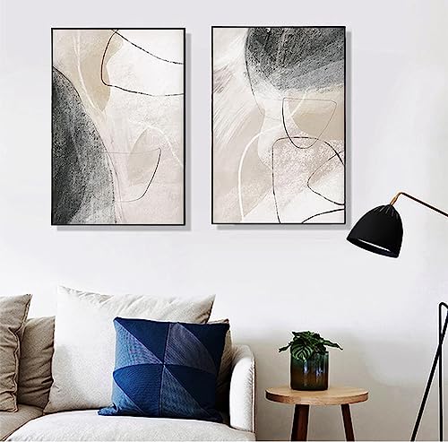 PYNVDD Canvas Poster, Modern Minimalist Abstract Wall Art, Bohemian Poster Set, Geometric Wall Decoration - Image 3