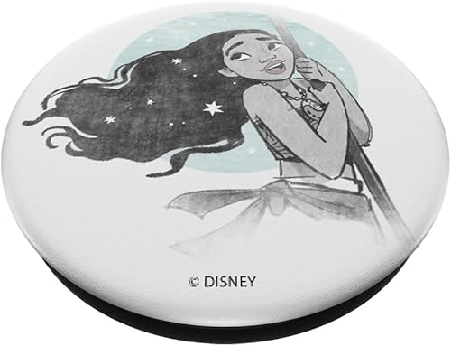 Miniatura 2 de Disney Moana Star Sketch - PopSockets de agarre y soporte para teléfonos y tabletas