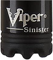 Vista 6 de Viper Siniestro - Taco de billar/billar (2 piezas, 58 pulgadas), color negro con puntos crema