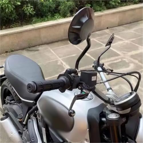 Espejos de manillar para Ducati Scrambler 800 y Benelli Leoncino 8