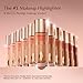 Charlotte Tilbury Hollywood Flawless Filter - Multi‑Use Makeup Primer, Complexion Booster & Illuminating Liquid Highlighter with Sheer Coverage - Smooths & Blurs Skin - 4.5 Medium
