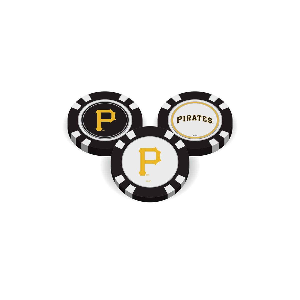 MLB Pittsburgh Pirates Golf Chip with Marker, Team Color, One Size