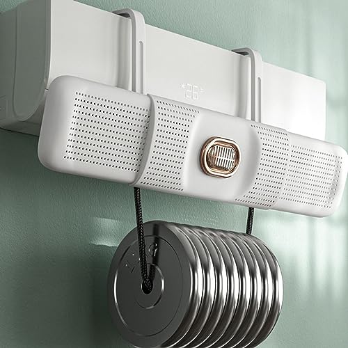 RASTKY Confinamiento Aire Acondicionado Deflector Parabrisas Ángulo Ajustable para Madres Plástico