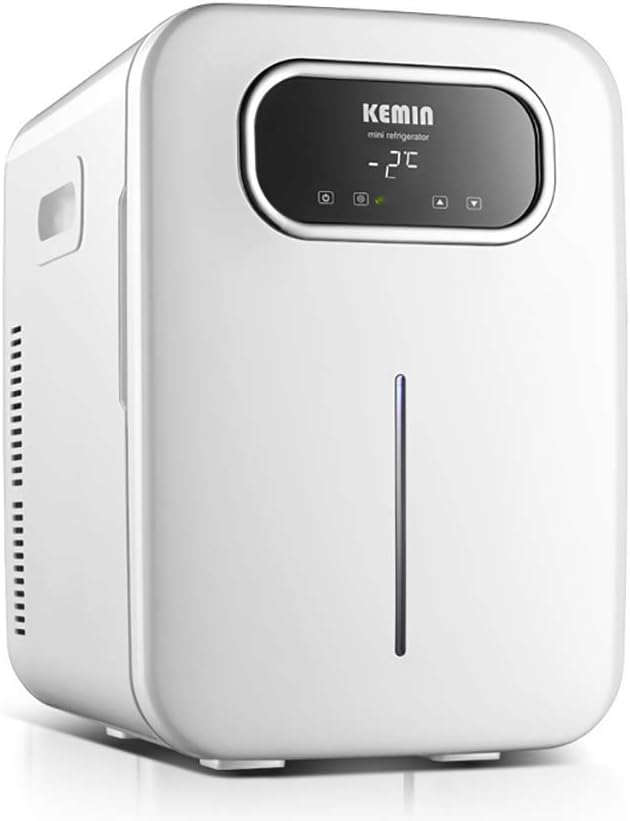 ADKINC 12V Plug in Electric Cooler on Wheels - 20L Portable Iceless Cooler Thermoelectric Car Refrigerator & Warmer Chiller for Truck, RV, Home, Office, Travel, Camping