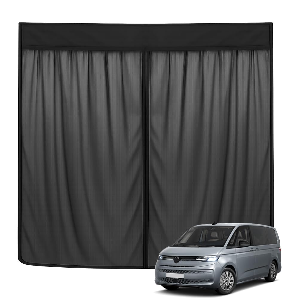 Zanzariera Compatibile con VW T7 per Portellone Posteriore - Zanzariera Magnetica Tenda Parasole contro Insetti e Sole, Rete Ombreggiante Campeggio