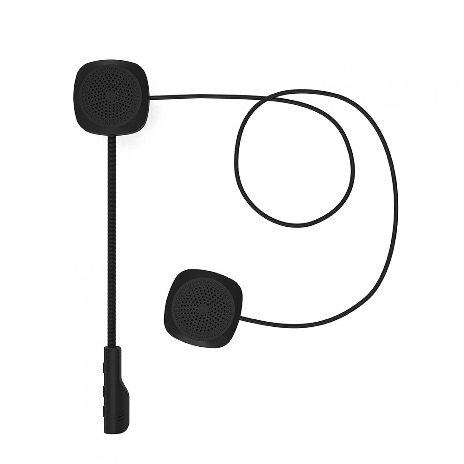 OUKENS Écouteur Bluetooth, MH04 5.0 Haut-parleurs Casque de Moto Mains Libres Casque Bluetooth stéréo Musique Appel écouteur
