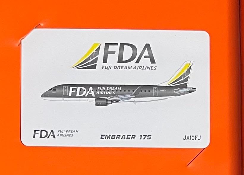 航空機・ヘリコプター FDA ERJ-170 JA10FJ Silver JA10FJ FDA - Fuji Dream Airlines Embraer ERJ-175