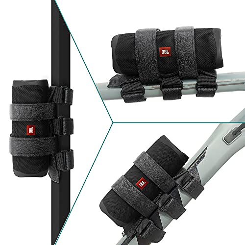 Homemount Bike Speaker Mount - Speaker Holder Strap For Bike/Golf Cart/Boat, Compatible With Most Portable Speakers #TOP2