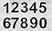 QT Modern House Number - 6 Inch BLACK - Stainless Steel (Number 3 Three), Floating Appearance, Easy to install and made of solid 304