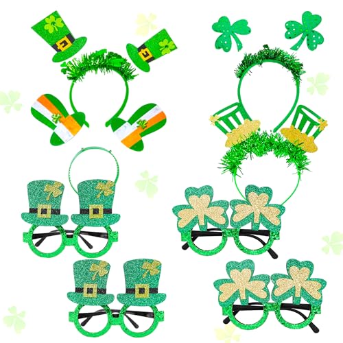 JeVenis 8 pcs accessoires de photomaton pour la st patricks