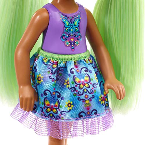 Muñeca Barbie Dreamtopia Chelsea Sprite con accesorios miniatura 3
