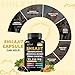 BIYODE Shilajit Capsules for Man 8-in-1 Shilajit 9000 Ashwagandha 2000 Rhodiola Rosea 1000 Ginseng 1500 Cordyceps Mushroom 500 Ginkgo Biloba 500 Stinging Nettle 250 Turmeric 60 Capsules 30 Day Supply