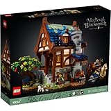LEGO Ideas Blacksmith 21325 Building Kit; Display Model for Adults, Featuring a Fully Furnished, 3-Level Building with a Workshop, Glowing Coal Forge, Bedroom and Kitchen, Plus a Garden (2,164 Pieces) - Image 4